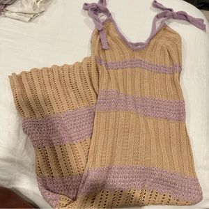 Lalavon Knitted Midi Dress